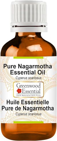 Pure Nagarmotha Essential Oil (Cyperus scariosus) Steam Distilled 5ml (0.16 oz) in Saudi Arabia