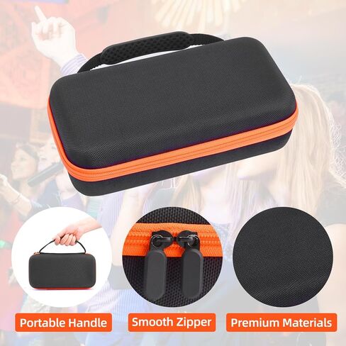 Wireless Microphone Case Compatible with JBL Wireless Two Microphone System/JBL PartyBox Wireless Mic, Portable Mic Travel Bag Storage Box for Receiver, AA Batteries, Charger (Case Only!) in Saudi Arabia