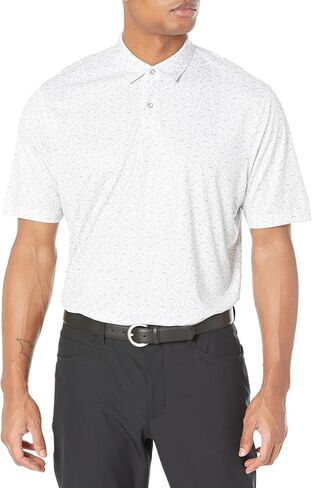 Greg Norman Men's Shark Sketch Polo in Saudi Arabia