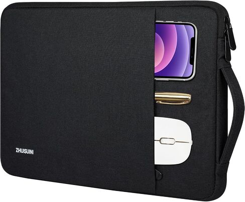 Laptop Sleeve Case 13 13.3 14 inch,Compatible with MacBook Pro 14 inch 2023-2021 A2779 M2 A2442 M1/HP/Lenovo/Dell/ASUS/Acer Chromebook 14,Black in Saudi Arabia
