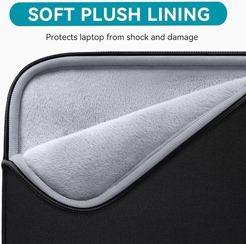 Laptop Sleeve Case 13 13.3 14 inch,Compatible with MacBook Pro 14 inch 2023-2021 A2779 M2 A2442 M1/HP/Lenovo/Dell/ASUS/Acer Chromebook 14,Black in Saudi Arabia