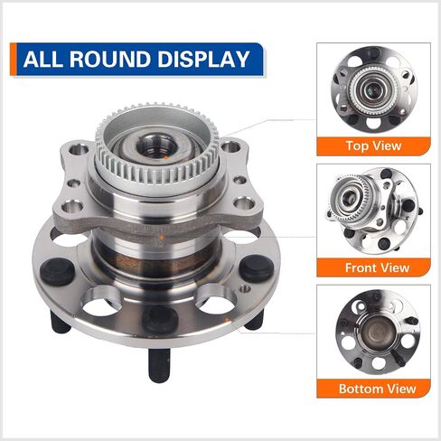 مجموعة محمل محور العجلة الخلفية PAROD 512492 تناسب 2011-2016 Hyundai Elantra، 2013-2014 Elantra Coupe، 2013-2017 GT، 2012-2017 Veloster، 2014-2018 Kia Forte، 2014-2016 Forte Koup، Forte5 in Saudi Arabia
