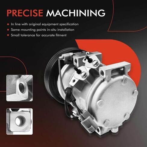 A-Premium Air Conditioner AC Compressor with Clutch Compatible with Toyota Celica 1.8L 2000-2005 in Saudi Arabia