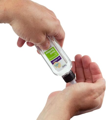 جل معقم لليدين ليل سكويرت من فلينتس مصنوع من فيتامين E + مرطبات، مضاد للبكتيريا، 2 أونصة سائلة in Kuwait