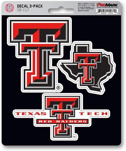 FANMATS NCAA Texas Tech Red Raiders Team Decal in Saudi Arabia
