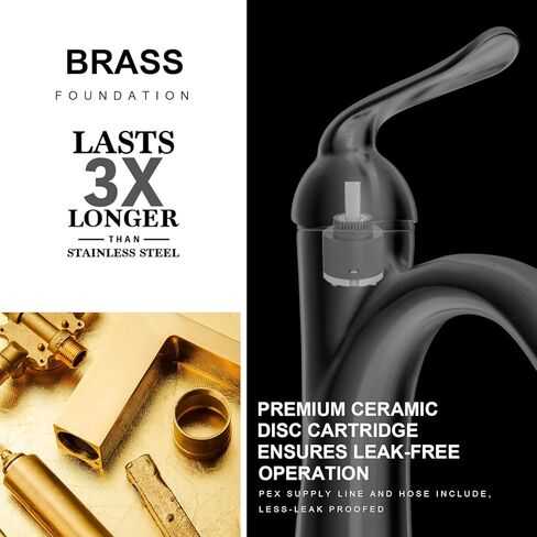 صنبور الحمام البرونزي المطلي بالزيت بمقبض واحد، لافا أودورو العتيقة البرونزية ذات الفتحة الواحدة، صنبور حوض الحمام المصقول البرونزي مع مجموعة تصريف منبثقة، تتضمن لوحة سطح السفينة، BF290-ORB in Kuwait