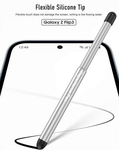 COQUE Case Galaxy Z Flip 3 Cover,Hinged Folding All-Inclusive Shell with Screen Protector with Touch Stylus with Pen Holder,Folding Phone Cover for Samsung Galaxy Z Flip 3 5G-Purple in Saudi Arabia