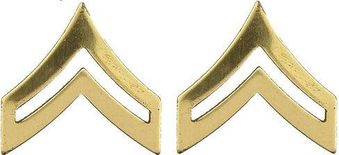 United States Army Insignia of Rank Gold Tone 7/8-1.5" Lapel Pin in Saudi Arabia