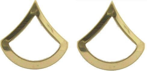 United States Army Insignia of Rank Gold Tone 7/8-1.5" Lapel Pin in Saudi Arabia