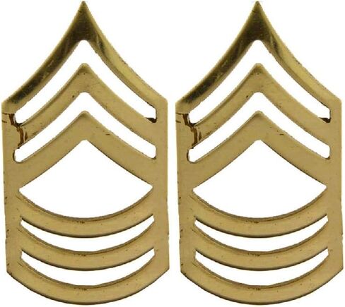 United States Army Insignia of Rank Gold Tone 7/8-1.5" Lapel Pin in Saudi Arabia