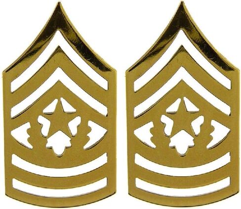 United States Army Insignia of Rank Gold Tone 7/8-1.5" Lapel Pin in Saudi Arabia