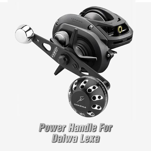 مقبض طاقة GOMEXUS لـ Daiwa Lexa، Coastal TW، مليونير Shimano Tranx 300 400 Calcutta Conquest 300 400 صيد المياه المالحة in Kuwait