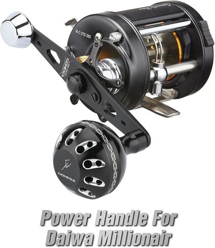 مقبض طاقة GOMEXUS لـ Daiwa Lexa، Coastal TW، مليونير Shimano Tranx 300 400 Calcutta Conquest 300 400 صيد المياه المالحة in Kuwait