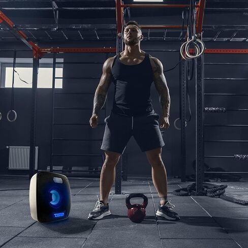 DS18 TLV6 Bluetooth Speaker for Party - 6.5" Large, Loud Bluetooth Speaker for House, Parties - Portable, True Wireless Audio Device w/Remote Control - Lightweight Bluetooth Speaker Outdoor & Indoor in Saudi Arabia
