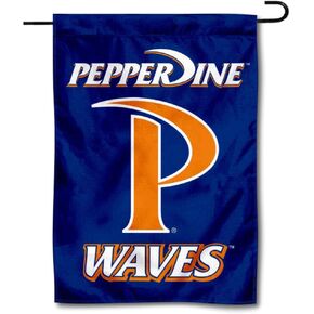 College Flags & Banners Co. Pepperdine Waves Garden Flag
