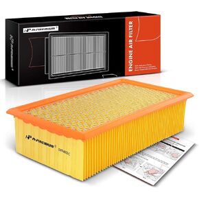 A-Premium Engine Air Filter Compatible with Ford F-250 F-350 F-450 F-550 Super Duty 1999-2003, Excursion 2000-2003, V8 7.3L