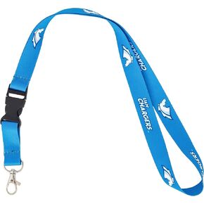 Desert Cactus University of Alabama in Huntsville Lanyard UAH Chargers Car Keys ID Badge Holder Keychain Detachable Breakaway Snap Buckle (Blue)