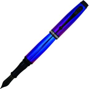 MONTEVERDE USA Invincia Fountain Pen - Fine Nib, Black Ink Fountain Pen (Nebula) - Exquisite Luxury Pen for Men & Women – Perfect for Office, Business, School, Gifts, Journaling, Autographs