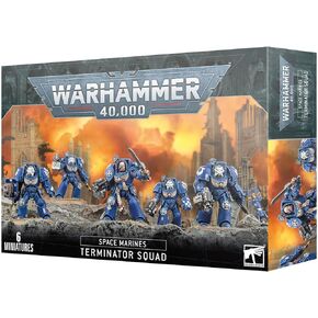 Games Workshop - Warhammer 40,000 - Space Marines: Terminator Squad (2023 Edition), Blue