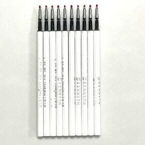 sencoo 10 Pack 0.5 mm Black Gel Ink Pen Replace Refills Retractable Roller Ball Pen Refills