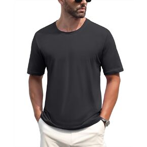 EKLENTSON Men's Cotton T-Shirt Breathable Soft Short Sleeve Tee Casual Crew Neck T Shirts Summer Tops
