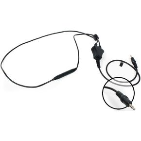 Williams AV WS-NKL001-S 18" Stereo Neckloop, Integrated Safety Breakaway Device, 18" Cord Length, 3.5 mm Stereo Plug, Monoaural