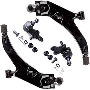 SCITOO 4PCs Front Suspension Kit (2) Lower Control Arms Kit + (2) Lower Ball Joints Fit 1991-1997 For Toyota Tercel 1992-1997 For Toyota Paseo