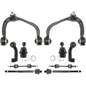 KAC Front Upper Complete Control Arms Assembly Suspension Kit w/Ball Joint Replacement for 09-14 Ford F150 4WD,11-12 F150 AWD, Automotive Replacement Part 10Pcs