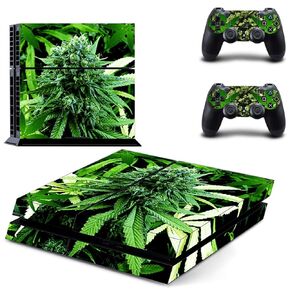 UUShop Vinyl Skin Decal Cover for Sony Playstation 4 PS4 Console Weeds