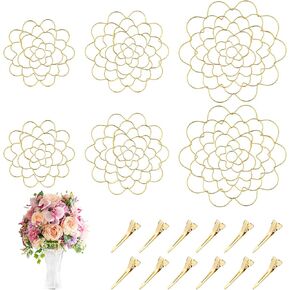 Flower Arrangement Holder, 6Pcs Flower Frog Bouquet Holder for Flower arrangement and Fixation