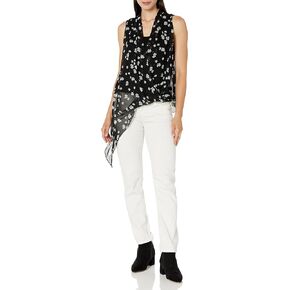Karen Kane Women's Petite Asymmetric Hem Top