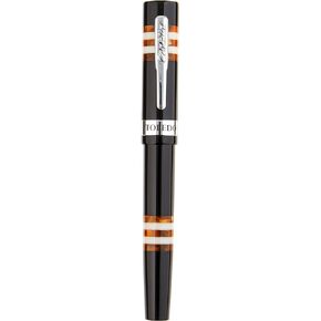 Conklin Toledo Fountain pen Orange, Stub Nib - Exquisite Luxury Pen for Men & Women – Perfect for Office, Business, School, Gifts, Journaling, and Autographs
