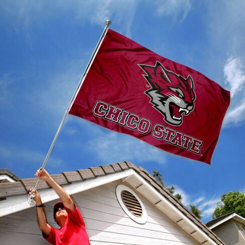 Chico State Wildcats New Logo Flag in Saudi Arabia