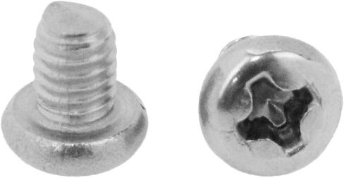50 Pcs M4x5mm Phillips Pan Head Machine Screw, 304 Stainless Steel in Saudi Arabia
