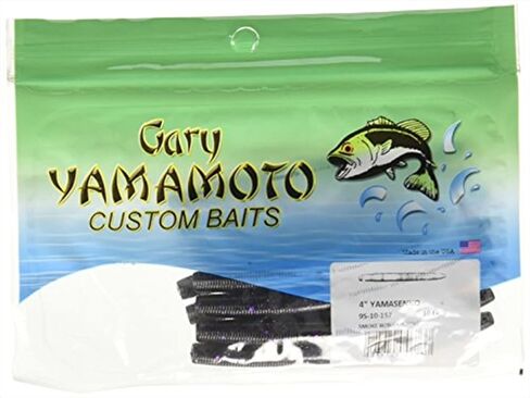 Yamamoto 4" SENKO SMOKE W/ BLACK & PURPLE FLAKE (10 PACK) in Saudi Arabia