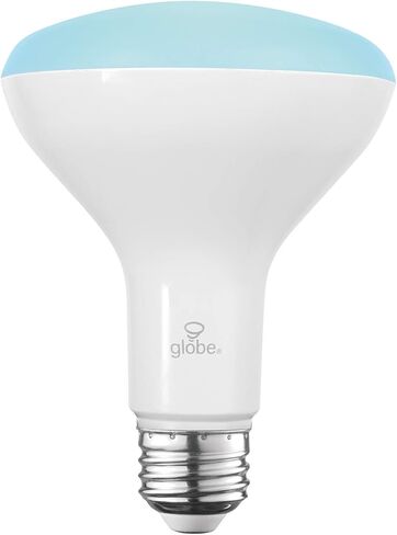 Globe Electric 9 وات 60 وات مكافئ للأشعة فوق البنفسجية القريبة من الأشعة فوق البنفسجية المطهرة BR30 E26 LED لمبة الإضاءة، 650 لومن، 3000 كلفن، قابلة للتعتيم in Kuwait