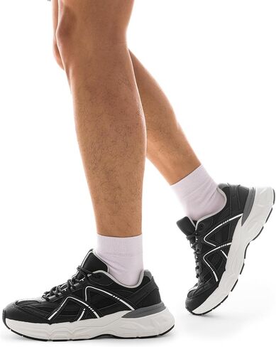 DREAM PAIRS Men's Retro Fashion Sneakers Classic Comfortable Casual Lifestyle Walking Tennis Shoes in Saudi Arabia