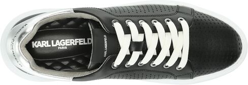 Karl Lagerfeld Paris Men's Recylced Leather Lace Up Sneaker in Saudi Arabia
