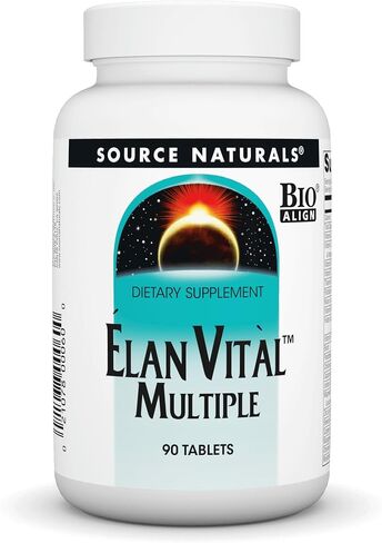 Source Naturals Elan Vital Multiple, Supports Brain, Heart, Liver, Immune, Energy Boost* - 30 Tablets in Saudi Arabia