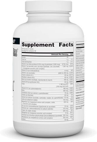 Source Naturals Elan Vital Multiple, Supports Brain, Heart, Liver, Immune, Energy Boost* - 30 Tablets in Saudi Arabia