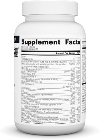 Source Naturals Elan Vital Multiple, Supports Brain, Heart, Liver, Immune, Energy Boost* - 30 Tablets in Saudi Arabia