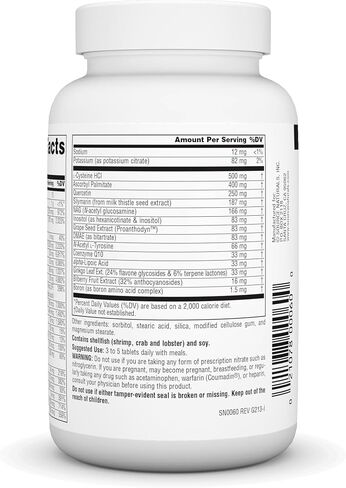 Source Naturals Elan Vital Multiple, Supports Brain, Heart, Liver, Immune, Energy Boost* - 30 Tablets in Saudi Arabia