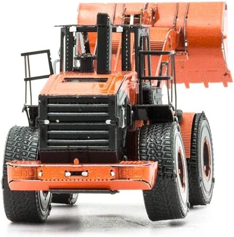 Metal Earth Fascinations Wheel Loader 3D Metal Model Kit Bundle with Tweezers in Saudi Arabia