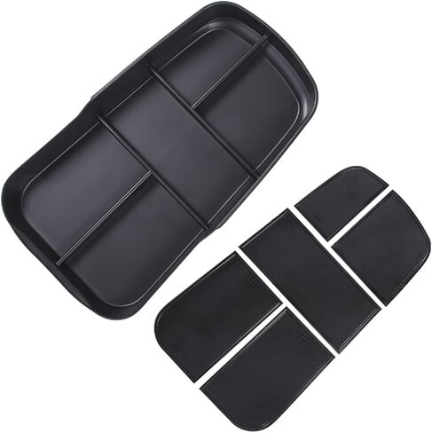 لدرج منظم وحدة التحكم المركزية Benz EQE EQS، صندوق تخزين مسند الذراع متوافق مع مرسيدس بنز EQE350 EQE350+ EQE500 EQS 400 450+ 580 AMG 2023+ ملحق داخلي in Kuwait