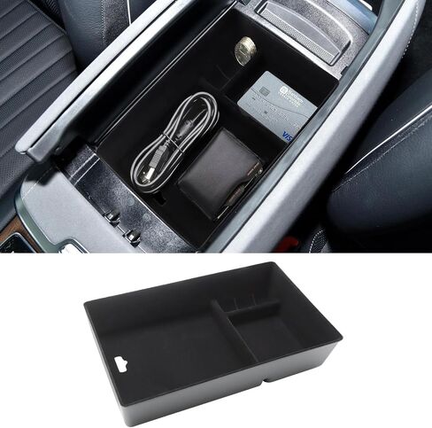 For Benz EQE EQS Center Console Organizer Tray，Armrest Storage Box Compatible with Mercedes Benz EQE350 EQE350+ EQE500 EQS 400 450+ 580 AMG 2023+Interior Accessory in Saudi Arabia