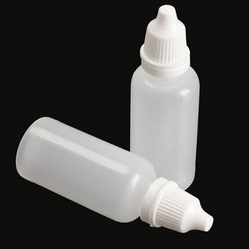 24pcs 5ml Empty Plastic Dropper Bottle/Eye Dropping Bottles Squeezable Eye Liquid Dropper(5ml) in Kuwait