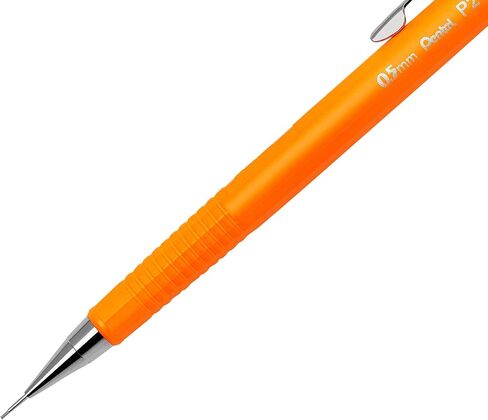Pentel P205-F - Sharp Mechanical Drawing Pencil 0.5 mm, Barrel Orange in Saudi Arabia