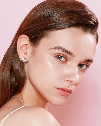 Cute Cat Kitten Mini Stud Earrings for Women Teen Girls 925 Sterling Silver Cartilage Piercing Tiny Studs Earring Dainty Jewelry Birthday Gifts Hypoallergenic in Saudi Arabia