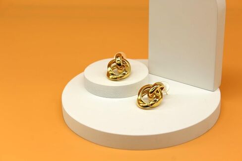 Kenayosha Gold plated studs in Saudi Arabia