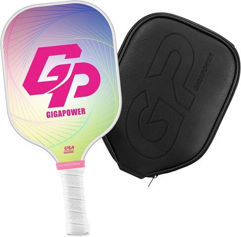 Pickleball Paddles | USAPA Approved | Graphite Carbon/Fiberglass Face with Polypropylene Honeycomb Core | Lightweight Pickleball Paddles Set of 2 Rackets, 4 Balls and 1 Carry Bag in Saudi Arabia
